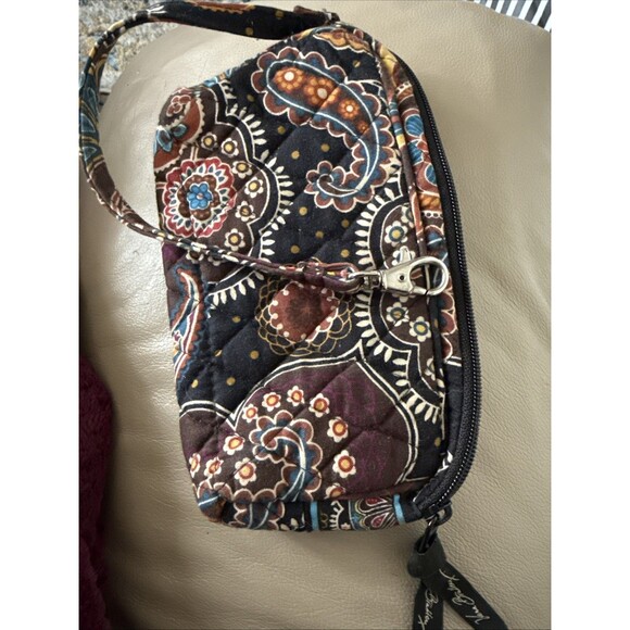 Vera Bradley Amy Kensington Bag Zip 2007 Clip To Your Travel Bag Excellent Co - Picture 1 of 6